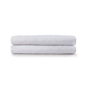 Ella Jayne Water Resistant 2-Pack Pillow Protectors Set, King - White